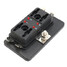 Car Way Blade Warning Lights 12V 24V Failure Fuse Box Holder with LED - 6