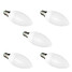 Led E14 Smd 5 Pcs Candle Light Warm White Ac 220-240 V 5w - 1