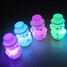 Colorful Led Nightlight Gift Christmas Snowman Creative Color-changing - 2