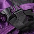 UV Protection Waterproof Motorcycle Cover Purple Black - 5