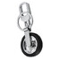 Door Key Metal Key Chains Creative Shape Wheel Key Chain Car Key - 3