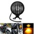 Grill 12V Sportster 5 Inch Harley Davidson XL 883 Hugger Headlamp Motorcycle Headlight - 1