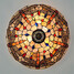 Fixture Inch Dining Room Ceiling Lamp Living Room Shell Shade Retro Flush Mount - 2