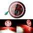 Red 7Inch 6000K LED Halo Wrangler Angle Eyes Beam Headlight Light For Jeep Turn White DRL - 1