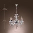 Candle Light Chrome Ceiling Lamp Acrylic Fixture Pendant New Chandelier - 10