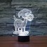 Led Night Lamp 3d Usb Lovely Dog Touch Power Desk Lamp 100 - 3