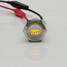 Switch Lighted Push Button 19mm Metal Engine Start Latching 12V LED 5 Colors - 8