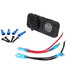 4.2A Dual Adapter 12V Voltage Colorful Voltmeter Waterproof USB Screen - 2