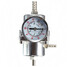 Universal Silver Adjustable Gauge Pressure Regulator Steel - 1