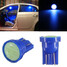 LED COB SMD Wedge Side T10 W5W Ice Blue Car Light Bulb - 4