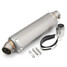 Stainless Steel Universal 38-51mm Motorcycle Exhaust Muffler Pipe - 2