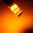 White Amber Backup LED Light Bulb 48SMD Turn Signal Blinker - 3