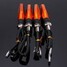 Light 4pcs Motorcycle LED Turn Signal Indicator Blinkers Amber Orange - 8