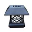 Outdoor Garden Fence Mount Cap Lamp Solar Deck Light - 1