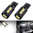 Turn Tail T10 168 194 10 SMD W5W 2 X Light Bulbs LED Xenon - 1