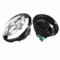 Harley Jeep Wrangler 2Pcs LED Projector JK 7 Inch Headlights 6500K 3200LM 40W Hummer - 6