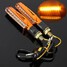 Light Lamp LEDs Motorcycle Turn Signal Indicators Universal - 4