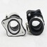 Intake Pipe Fittings Angled Motorcycle Dirt Bike Rubber Adapter Connector Carburetor - 4