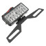 12V DC Tail Brake Stop Light Lamp Rack Card Indicator Universal Motorcycle LED Red Rear - 4