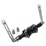10mm Motorcycle Handle Adjustable Lever Steel Ring Handlebar Grip Bar Telescopic - 8