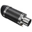 Carbonfiber Exhaust Muffler Pipe Style Short Universal Motorcycle 38-51mm Silencer Long - 8