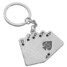 Poker Key Chain Ring Creative Car Gift Christmas Metal - 2