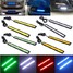 Vehicle DRL 12V LED Driving Daytime Running Light COB - 1