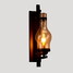 Vintage Lighting Fixture Iron Industrial Candle Light Cafe Bar Lodge Decor - 1
