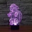 Living Room Colorful 3d Night Light Led Color-changing 100 - 1
