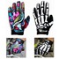 Motorcycle Racing Biker Full Finger Gloves Bone Skeleton Skull - 1