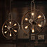 Wheel Cafe Wind Personality Chandelier Creative - 5