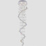 Modern Crystal Lights Luxury Self Light Bulb Included Chandelier - 1