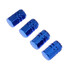 Caps 4pcs Covers Car Metal Color Tire Valve Stem Random - 1