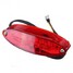 Universal Motorcycle Rear Brake Tail License Plate Light Lamp - 5