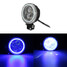 Hi Lo 12V Round LED RGB 9V-30V Spot Headlight Work Light Beam Halo Angel - 5