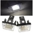 LED SMD License Number Plate Light Peugeot Citroen 2Pcs - 1