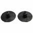 Mat Carpet Black VW GOLF 10pcs Clips Floor - 2