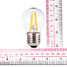 Warm White 5 Pcs G60 Ac 220-240 V E26/e27 Led Globe Bulbs 5w Cob - 8