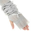 Silk Long Lace Sleeves Arm Multi Color Printed Anti-UV Gloves Fingerless Sun Summer Lady - 8