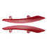 Red Rear Bumper Reflector LEFT And Right Car fit for VW - 3