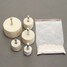 Compound Wheels Felt 5pcs Glass Polishing Wool Cerium Oxide Powder Polishing Tool - 1