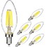 C35 Cool White Warm White 6w Led Filament Bulbs Kwb - 1