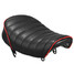 Style Soft Cover Motorcycle Vintage Hump Racer Seat Monkey Black for Honda - 7