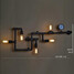 Mini Style Light Wall Sconces Industrial Style Country Metal Water Pipe - 5