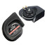 Black Car Electric Horn 12V Single - 3