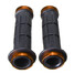 22mm 8inch Motorcycle Rubber Handlebar Hand Grips Honda Suzuki Yamaha - 3