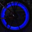 Random Light Lamp Car Motor Bike Skull Valve Cap Wheel Tyre Color - 4