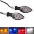 Motorcycle LED Turn Signal Light Bright Light 12V Indicator 4 Colors - 1