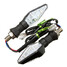 Blue 12V LED Motorcycle Turn Lights Indicators - 4