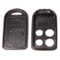Black Keyless Case Five Buttons Remote Replacement Shell for Honda - 6
